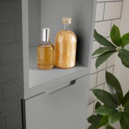 High Gloss Bathroom Tallboy Cabinet - thumbnail 3