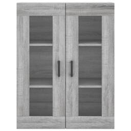 Berkfield Home Highboard Grey Sonoma 69.5x34x180 cm Engineered Wood - thumbnail 6