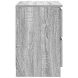 Berkfield Home TV Cabinet Grey Sonoma 40x35x54 cm Engineered Wood - Size: 40 x 35 x 54 cm - thumbnail 7