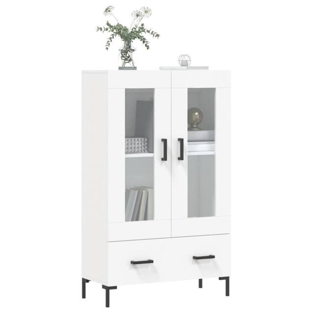 Berkfield Home Highboard White 69.5x31x115 cm Engineered Wood - image 1