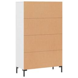 Berkfield Home Highboard White 69.5x31x115 cm Engineered Wood - thumbnail 8