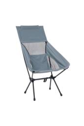 Living and Home Portable Heightened Backrest Folding Camping Chair in Grey - thumbnail 6