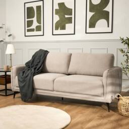 Bravich LTD Brixton Full Suite - Armchair, 2 & 3 Seater Sofa Set in Cream - thumbnail 3