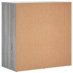 Berkfield Home Sideboard Grey Sonoma 79x38x80 cm Engineered Wood - Size: 79 x 38 x 80 cm - thumbnail 8