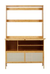 H&O Direct Wooden Entryway Storage Shoe Cabinet in Brown - thumbnail 3