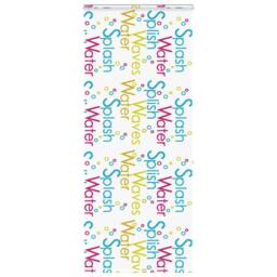 Berkfield Home Shower Roller Blind with Cassette 110x240 cm Fabric Width 106 cm in White - thumbnail 2