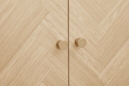 Birlea 2 Door 1 Drawer Oak Brown Wooden Wardrobe Herringford in Light Oak - thumbnail 6