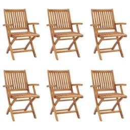 Berkfield Home Beautiful 7 Piece Garden Dining Set Solid Teak Wood in Brown - thumbnail 4