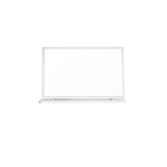 Ready Assembled 2 U Ripon Large Mirror (Ready Assembled) in White - image 1