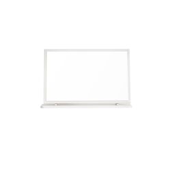 Ready Assembled 2 U Ripon Large Mirror (Ready Assembled) in White - thumbnail 1