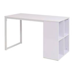 Berkfield Home Modern Writing Desk 120x60x75 cm White - Size: 120 x 60 x 75 cm - thumbnail 2