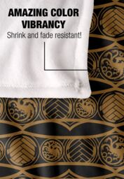 Game Of Thrones House of The Dragon Blanket, 152x127 cm Dragon Band Silky Touch Super Soft Throw Blanket in White - thumbnail 4