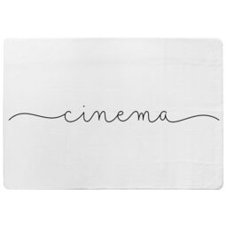 Benjamin Tate Design Text Cinema Designer Rug in Natural - Size: Large - thumbnail 1