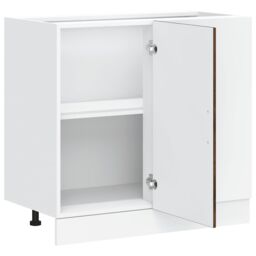 Berkfield Home Sink Base Cabinet Lucca Smoked Oak Engineered Wood in Brown - thumbnail 6