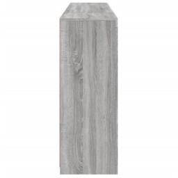 Berkfield Home Sideboards with LED Lights 3 pcs Grey Sonoma Engineered Wood - thumbnail 9