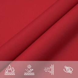 Berkfield Home Sun Shade Sail Red 7x5x5 m 100% Polyester Oxford - thumbnail 7