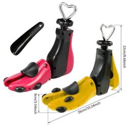 EONLION 1X Boot Shoe Stretcher for Men&Women Shoe Tree Shaper in Pink - Size: 500mm - thumbnail 2