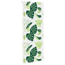 Berkfield Home Shower Roller Blind 90x240 cm Fabric Width 86 cm in Green - thumbnail 3