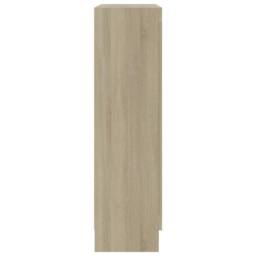 Berkfield Home Classic Book Cabinet Sonoma Oak 82.5x30.5x115 cm Engineered Wood in Light Tan - thumbnail 7