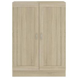 Berkfield Home Classic Book Cabinet Sonoma Oak 82.5x30.5x115 cm Engineered Wood in Light Tan - thumbnail 6