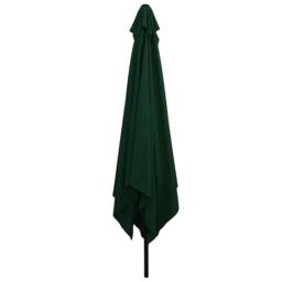Berkfield Home Square Garden Parasol 295x245 cm Green - thumbnail 1