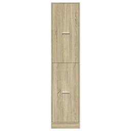 Berkfield Home Apothecary Cabinet¬†Sonoma Oak 40x41x174.5 cm Engineered Wood in Light Tan - thumbnail 5