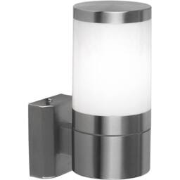 Netlighting Xeloo Outdoor Modern Wall Lamp Silver Glossy IP44 1x E27 - thumbnail 2