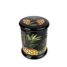 Madison & Mayfair Pineapple & Coconut Large Lidded Jar Candle in Black - thumbnail 3