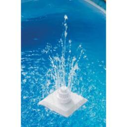 Berkfield Home Durable 13 Piece Pool Grecian Fountain White - thumbnail 2