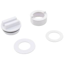 Berkfield Home Durable 13 Piece Pool Grecian Fountain White - thumbnail 7