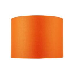 Happy Homewares Contemporary Vivid Orange Cotton 10 Table Base or Pendant Lamp Shade - Size: 10 inches - thumbnail 5