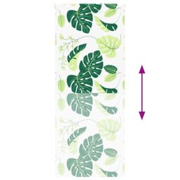 Berkfield Home Shower Roller Blind 100x240 cm Fabric Width 96 cm in Green - thumbnail 5