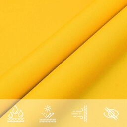 Berkfield Home Sun Shade Sail Yellow 7x5x5 m 100% Polyester Oxford - thumbnail 7