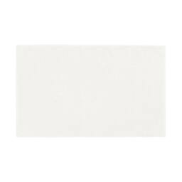Misona Luxury Loop Reversible Cotton Bath Mat in White