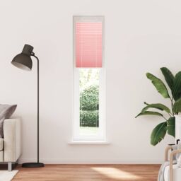 Berkfield Home Pleated Blind Pink 45x200 cm Fabric Width 44.4 cm Polyester - thumbnail 2