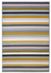 THE RUGS Maestro Collection Striped Design Multicolour - 46-3667 - Size: 120 cm x 170 cm - thumbnail 1