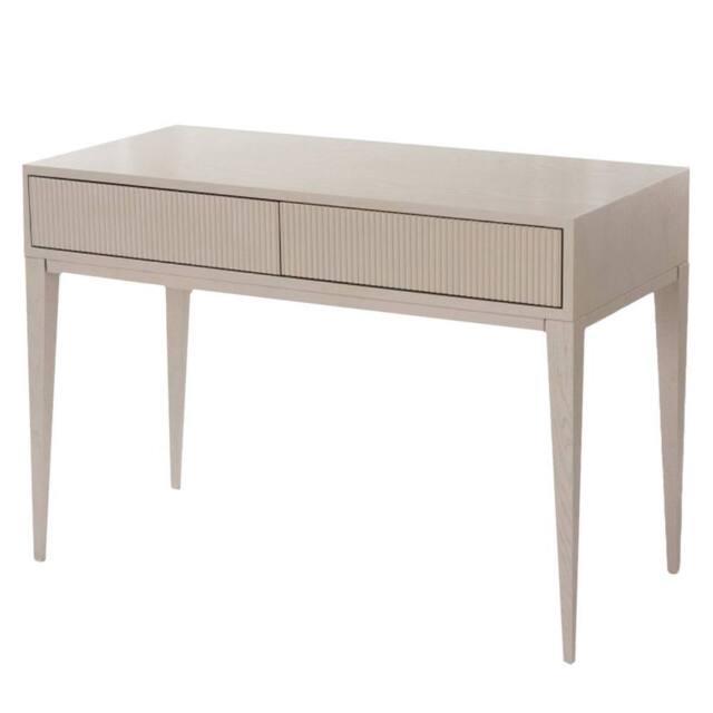 Lemon Pavilion Furniture and Decor Aster Dressing Table - Wood/Veneer - L50 x W110 x H76 cm - Grey