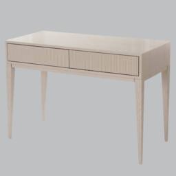Lemon Pavilion Furniture and Decor Aster Dressing Table - Wood/Veneer - L50 x W110 x H76 cm - Grey - thumbnail 2