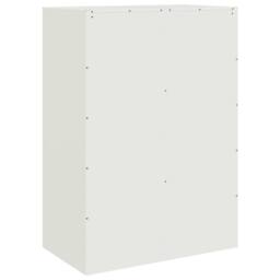 Berkfield Home Highboard White 67x39x95 cm Steel - Size: 67 x 39 x 95 cm - thumbnail 8