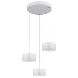 Netlighting Belinda Cluster Pendant White Matt Opal Glass Shade 3x LED 4000K - thumbnail 2