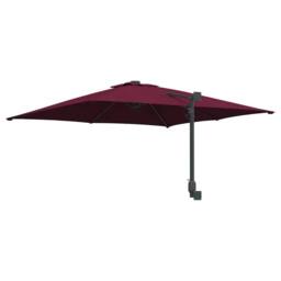 Berkfield Home Patio Umbrella Bordeaux red Polyester fabric Large Collapsible in Wine - thumbnail 6