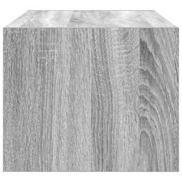 Berkfield Home TV Cabinet Grey Sonoma 60x31x25.5 cm Engineered Wood - thumbnail 7