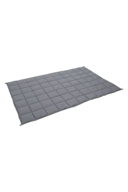 Living and Home Weighted Blanket for Adult Deep Sleep 155x200cm, 9.1 kg in Grey - Size: 155x200 cm - image 1