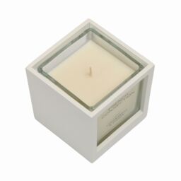 French Connection White Wooden Surround Lemongrass & Ginger Long-Lasting Luxury Gift - Size: Large - thumbnail 3