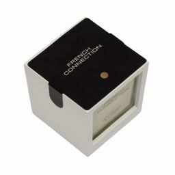 French Connection White Wooden Surround Lemongrass & Ginger Long-Lasting Luxury Gift - Size: Large - thumbnail 4