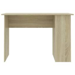 Berkfield Home Desk Sonoma Oak 110x60x73 cm Engineered Wood in Brown - Size: 110 x 60 x 73 cm - thumbnail 4