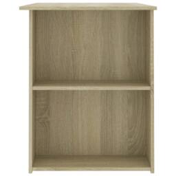 Berkfield Home Desk Sonoma Oak 110x60x73 cm Engineered Wood in Brown - Size: 110 x 60 x 73 cm - thumbnail 5