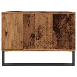 Berkfield Home Coffee Table Old Wood 90x50x36.5 cm Engineered Wood in Brown - thumbnail 6
