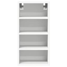 Berkfield Home Hanging Cabinet White 30x29.5x60 cm Engineered Wood - thumbnail 4