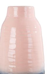 Orsina Handcrafted Large Vase, Glazed Finish Flower Vase, Versatile Stoneware, Portable Large Pottery Vase in Pink - thumbnail 4